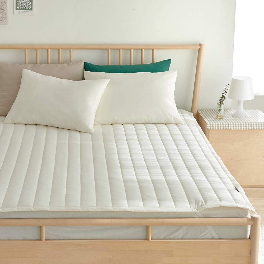 라몬떼 스테이 고정밴드 침대 패드 크림, SS(슈퍼싱글)