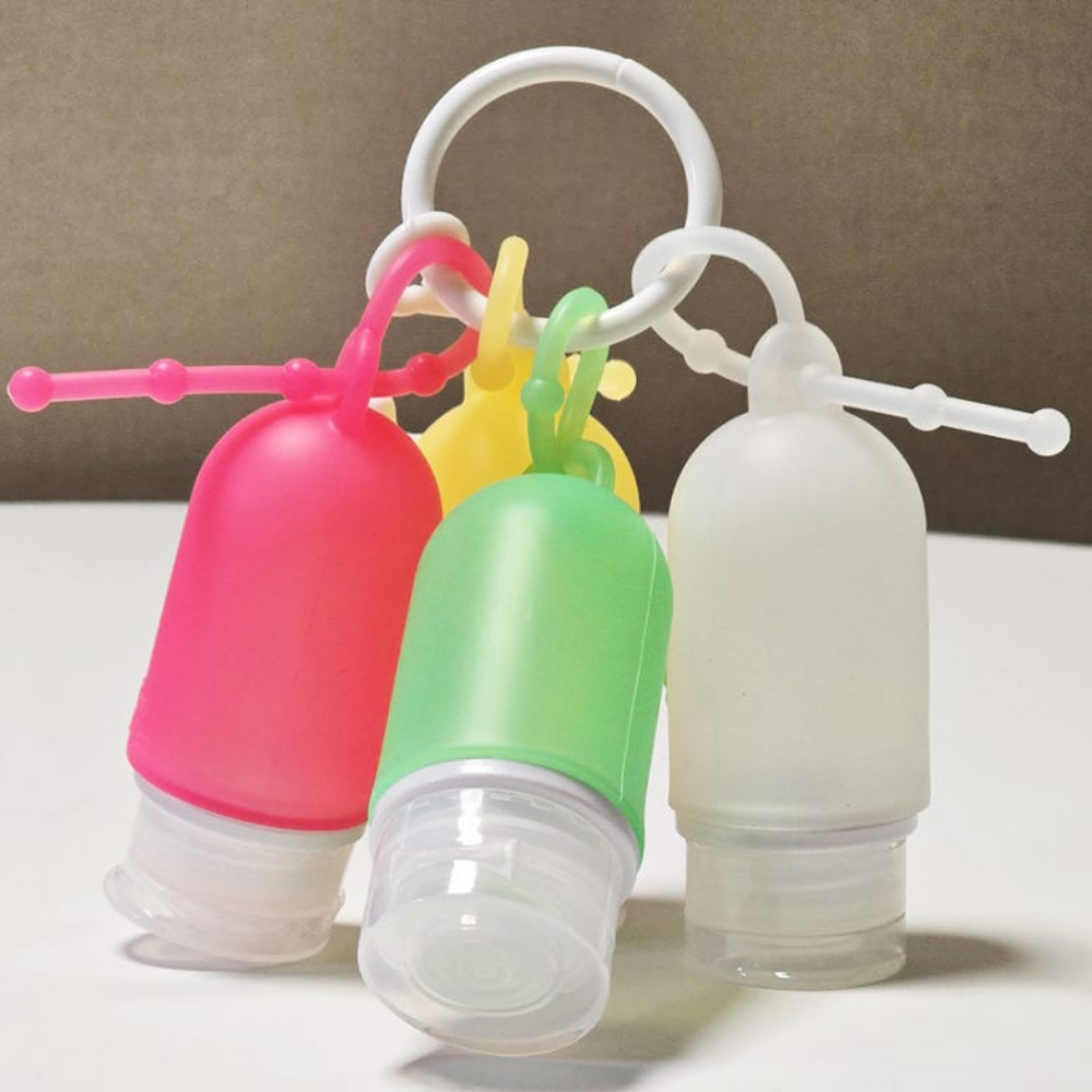 트라이투게더 실리콘공병 수영장 여행용 고리형 휴대용 샴푸통 50ml 3개 세트 이미지 7