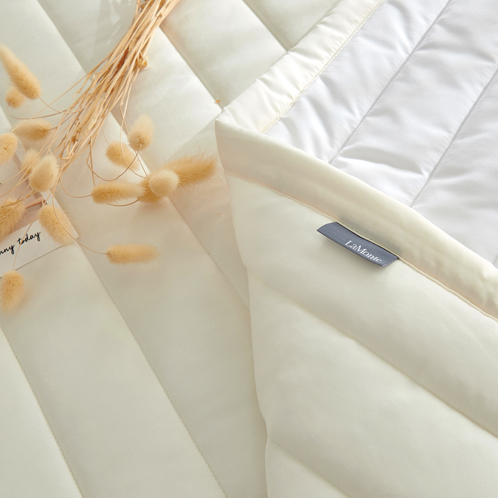 라몬떼 스테이 고정밴드 침대 패드 크림, SS(슈퍼싱글)