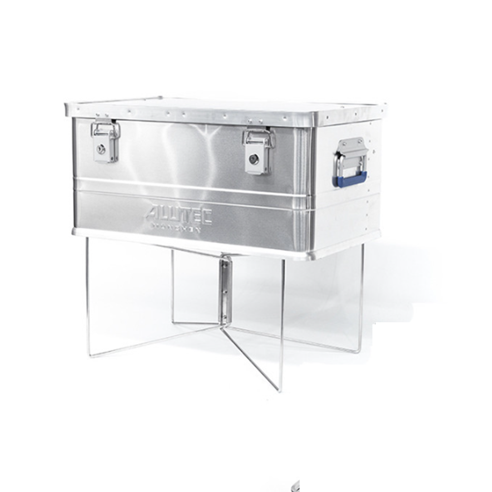 NIP 멀티 컴팩트 스탠드 L 확장형 캠핑박스 쿨러 폴딩 알루텍 스탠드