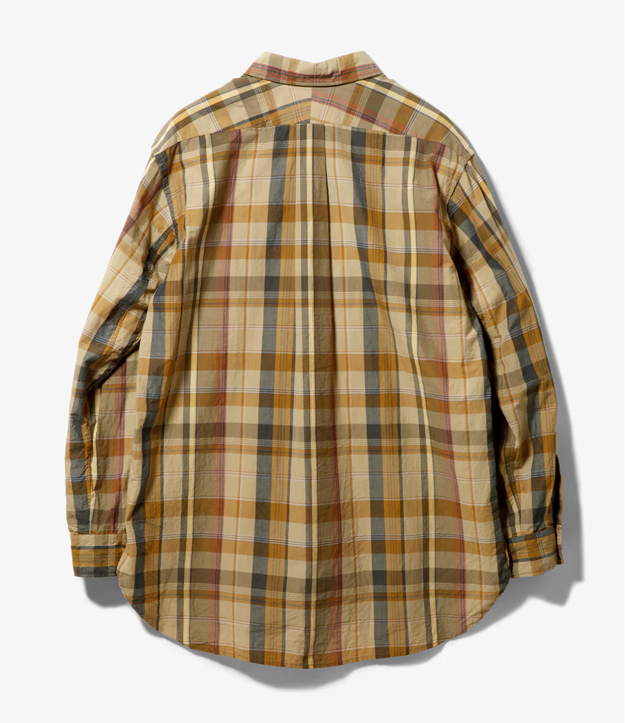 [국내배송] 엔지니어드가먼츠 19세기 BD 셔츠 - Madras Plaid QT007 - 상세 이미지 4