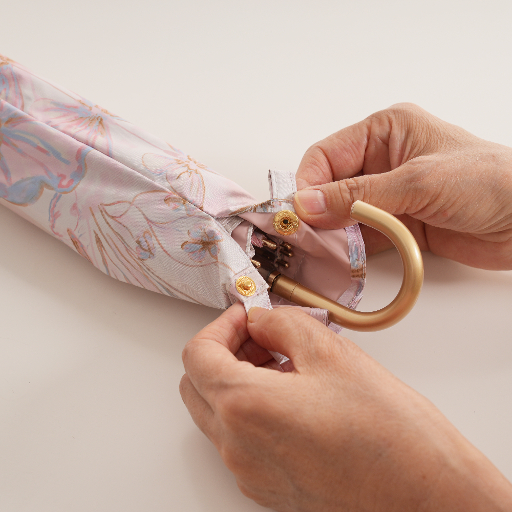 플루비아 양산 초경량 자외선차단 UV 암막 미니 우양산 2color