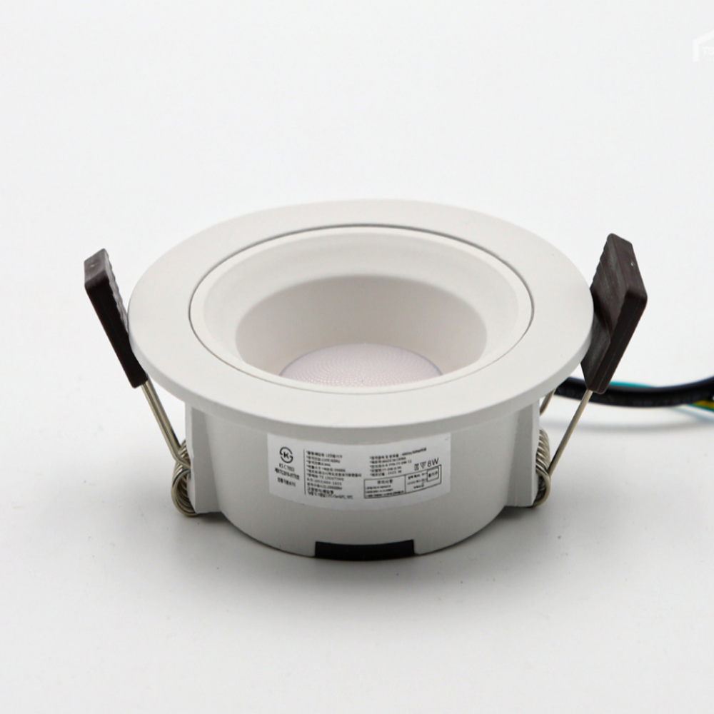 KS인증 LED 확산 다운라이트 매립등 매입등 8W, 전구색/7.5CM(3인치) - 상세 이미지 4