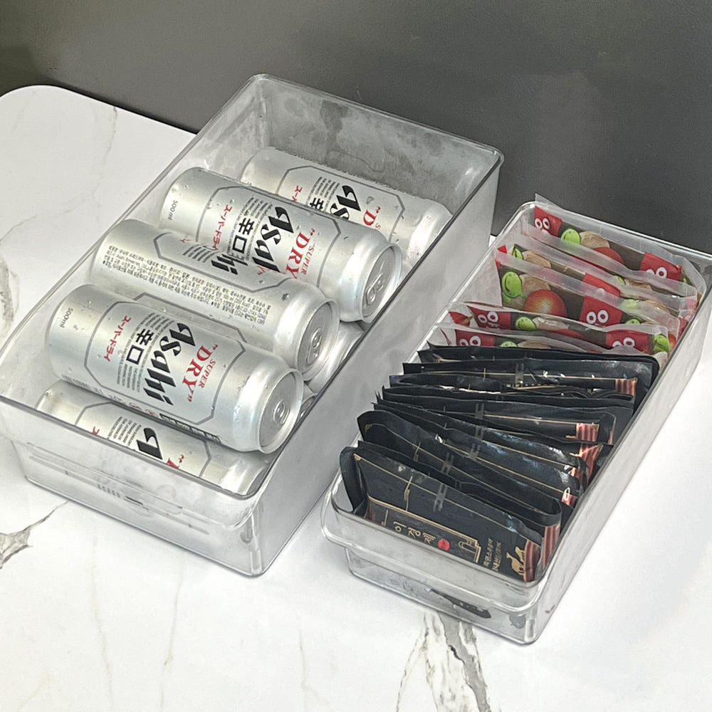 냉장고 정리 트레이 맥주 음료수 캔 음료 디스펜서 대형 이미지 6
