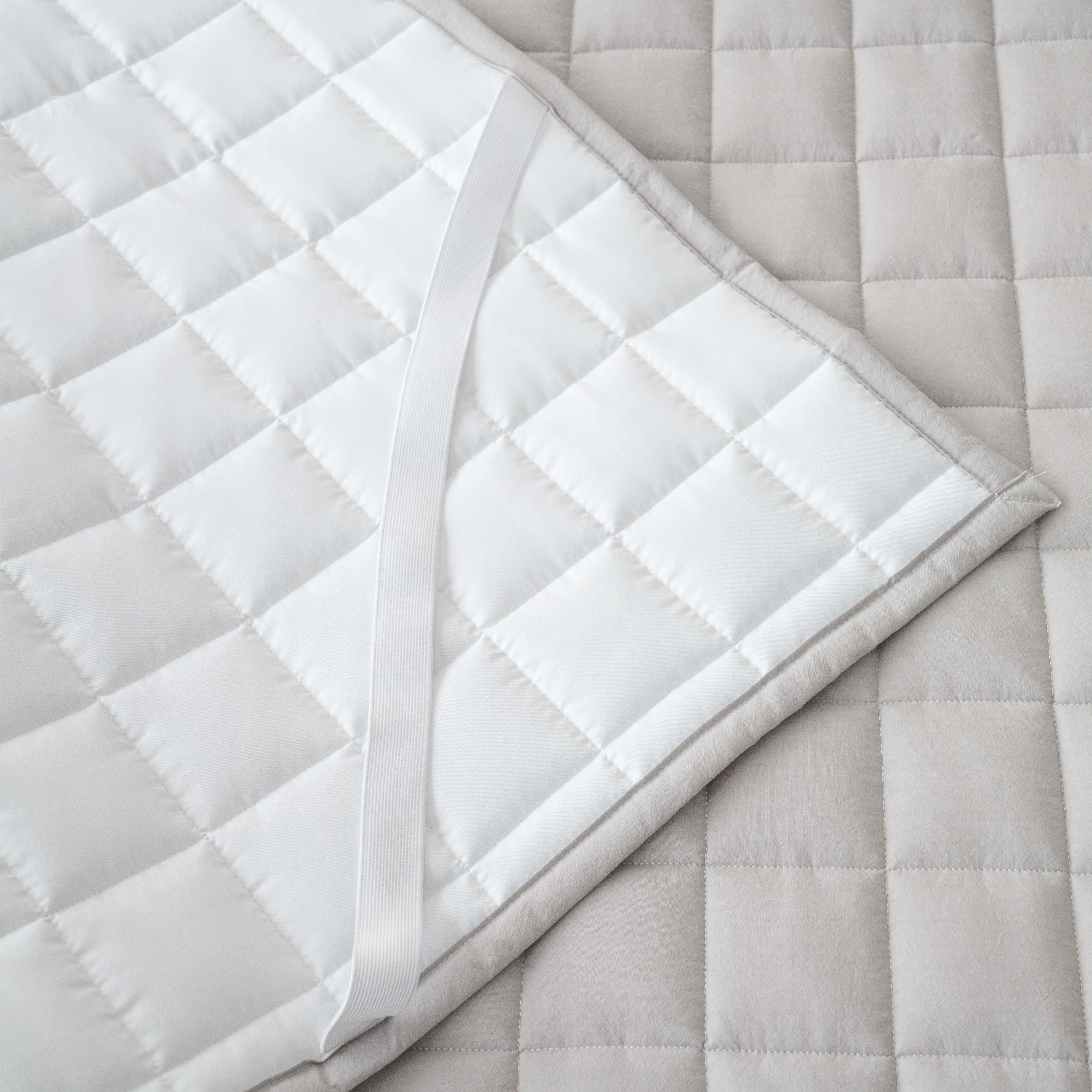 순면 60수 사계절 침대패드 알러지케어 누빔 매트리스패드 고무밴드 SS