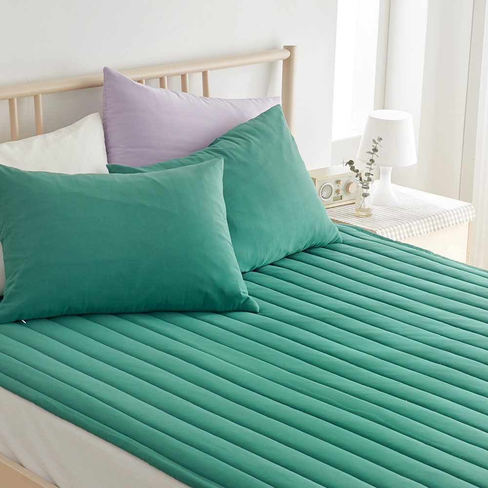 라몬떼 스테이 고정밴드 침대 패드 딥그린, SS(슈퍼싱글)