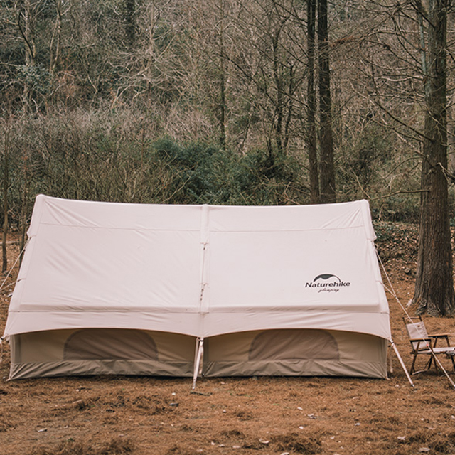 네이처하이크 젠 12.0 코튼 에어 텐트 감성 캐빈 쉘터 패밀리 캠핑 면혼방