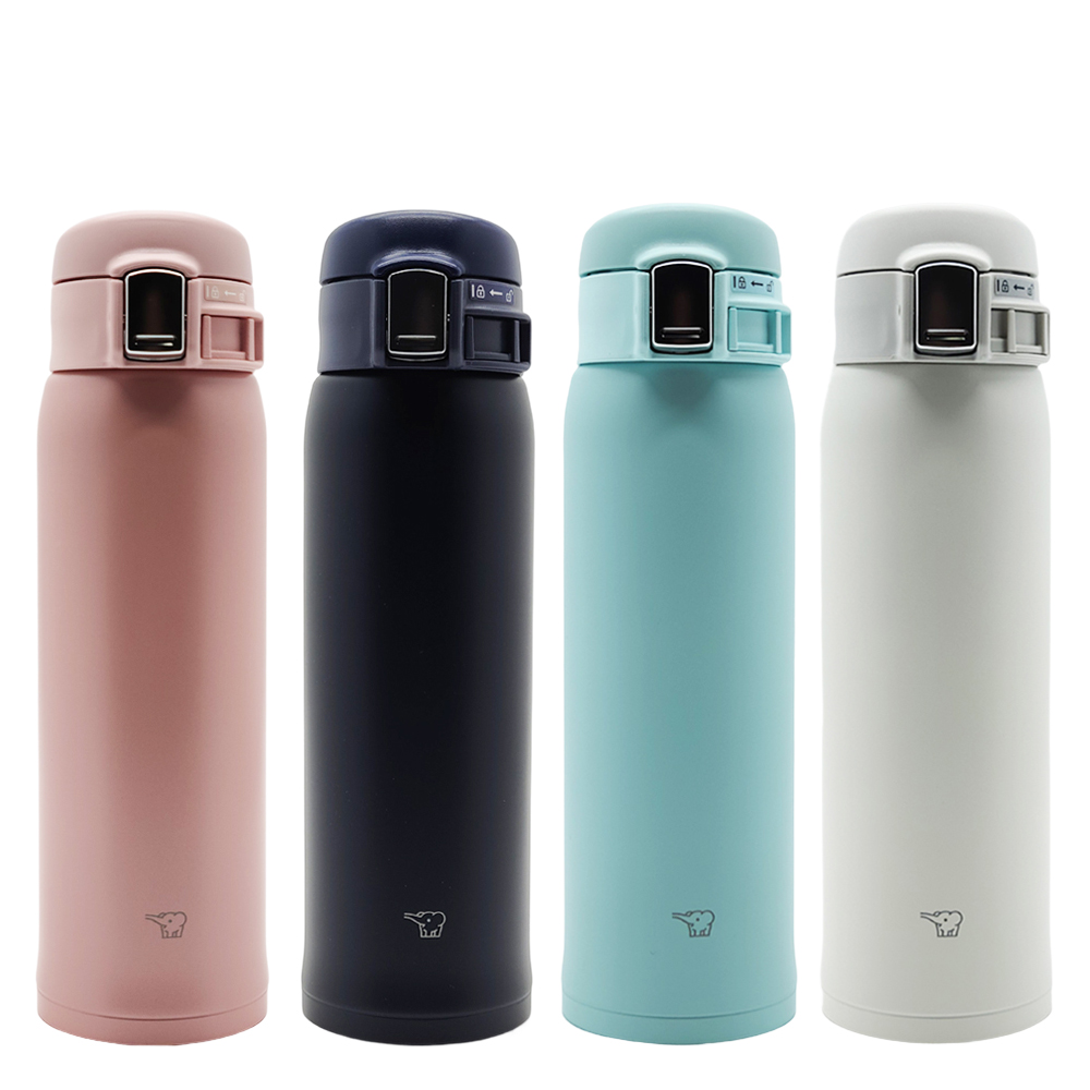 조지루시 초경량 원터치 보온병 보냉 텀블러 480ml 학생 골프 모카 - 상품 이미지