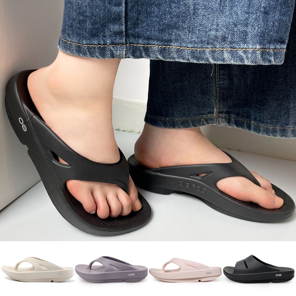 (국내매장판) 우포스 슬리퍼 쪼리 클로그 조리 블랙 OOFOS