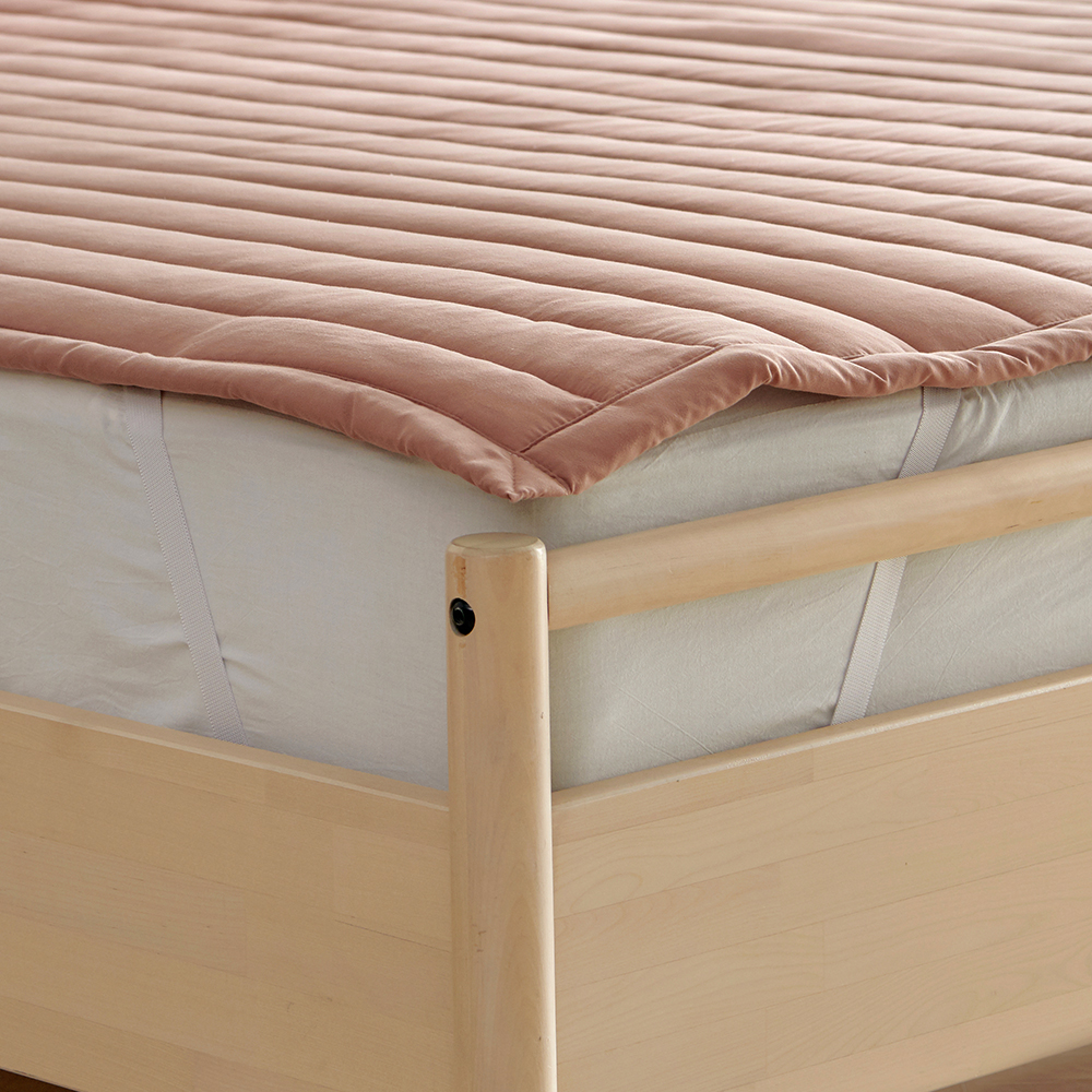 라몬떼 스테이 고정밴드 침대 패드 카라멜, SS(슈퍼싱글)