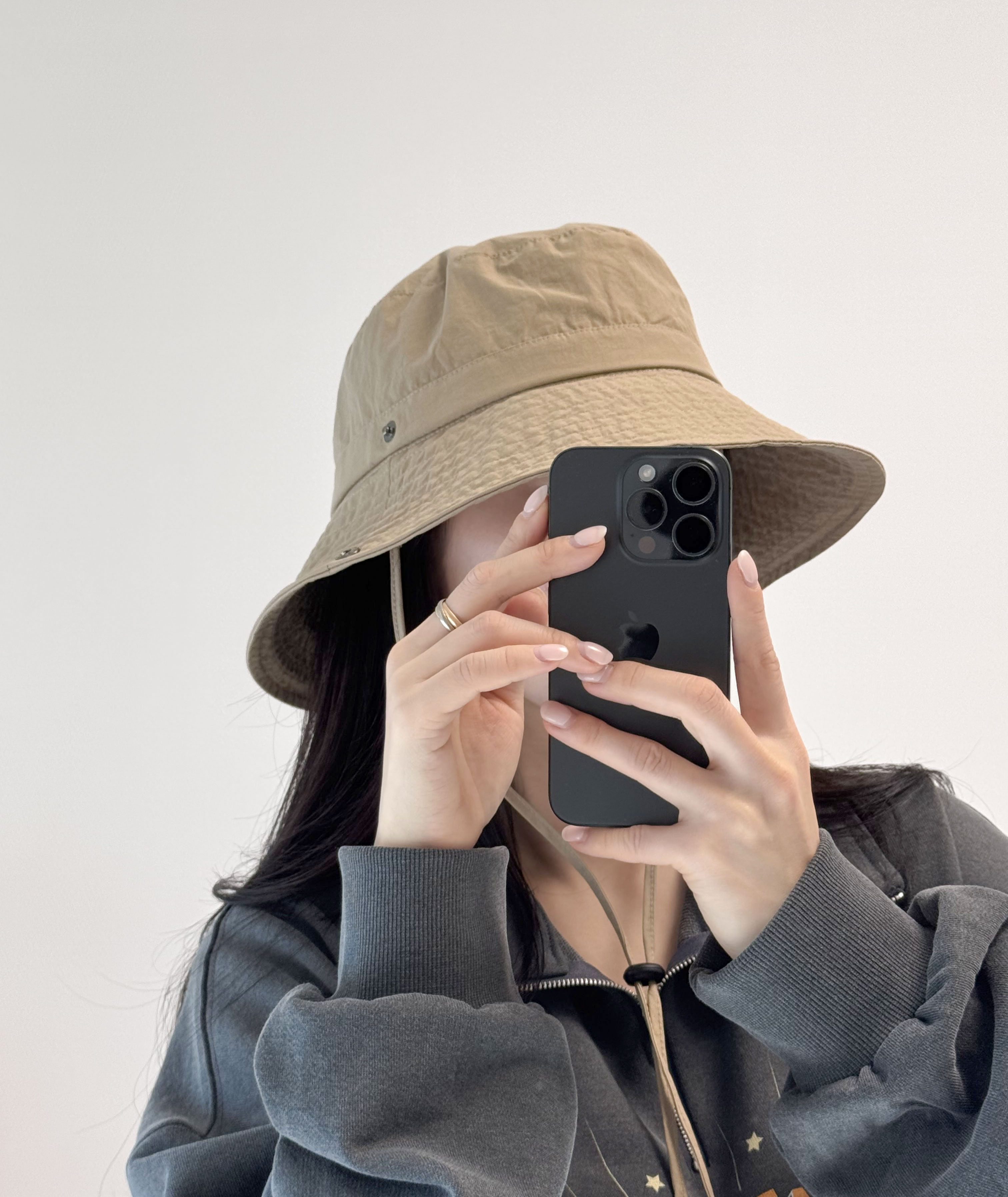 챙넓은 바스락 여름 남자 여성 벙거지 버킷햇 캠핑 물놀이 휴양지 비치 사파리 모자 상세 이미지 26