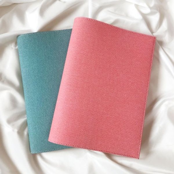 오브리즈 국내제작 헤링본 북커버 가죽 책커버 일반형 XS