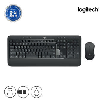 [N배송] 로지텍코리아 공식 MK540 콤보 무선 키보드 마우스 세트 - 상세 이미지 2