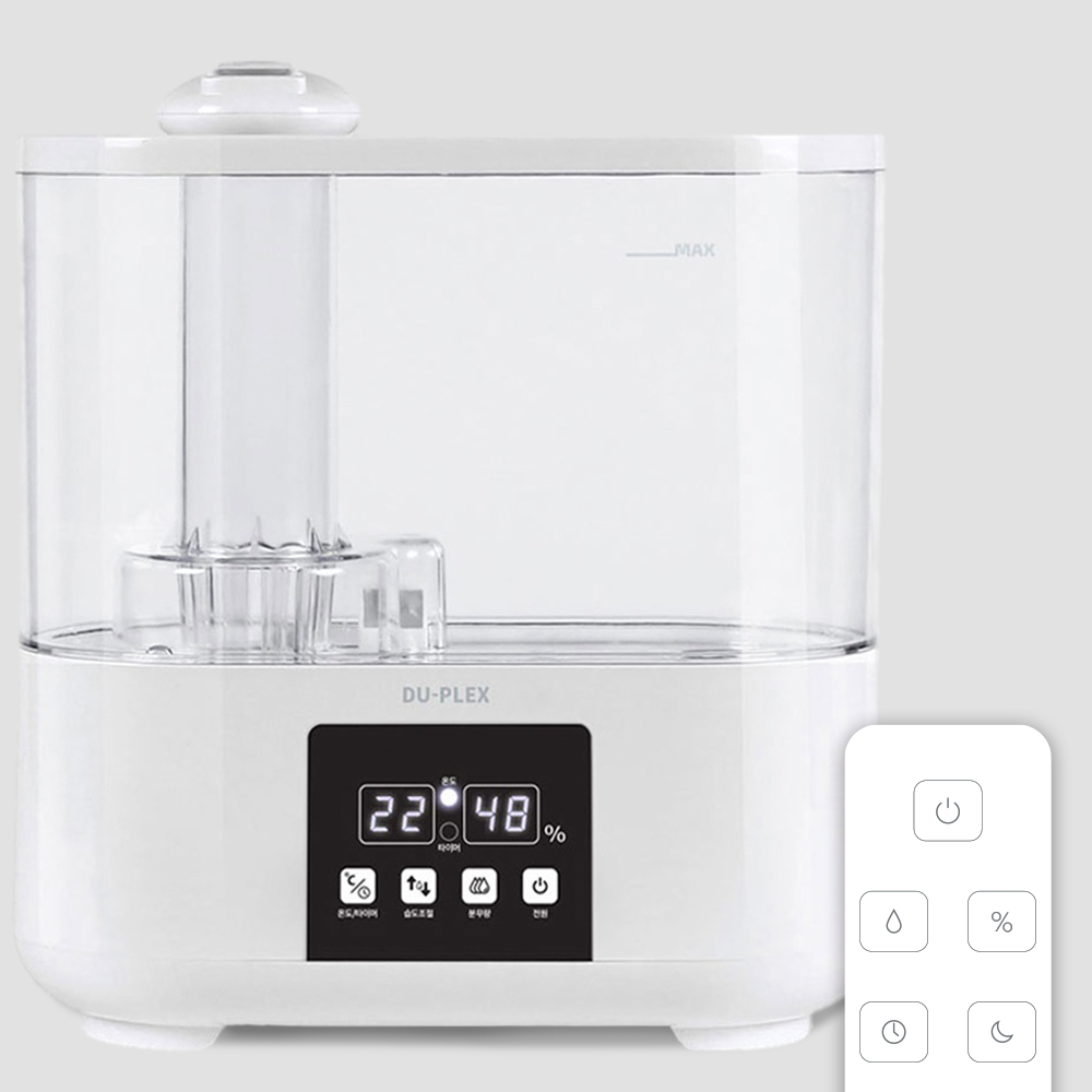 듀플렉스 대용량가습기 리모컨 타이머 아기 대형가습기 9988RH