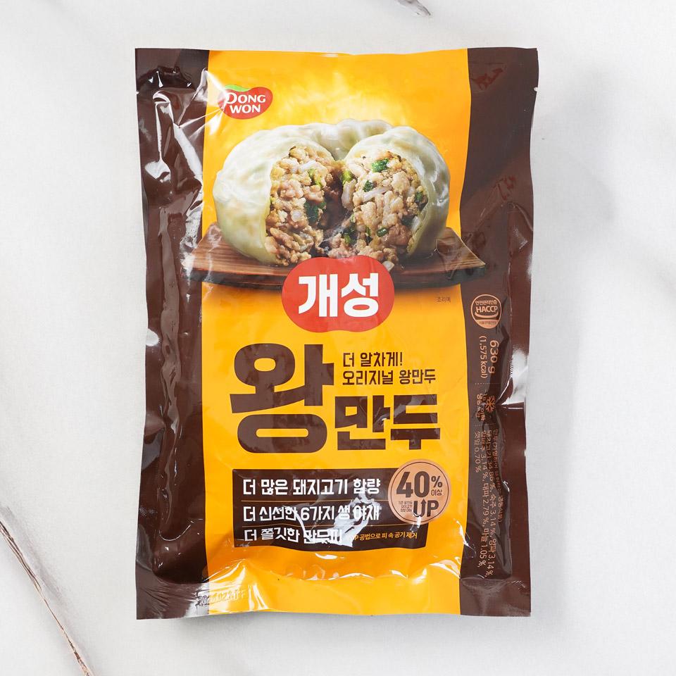 메가마트 동원 개성왕만두  630g - 상품 이미지