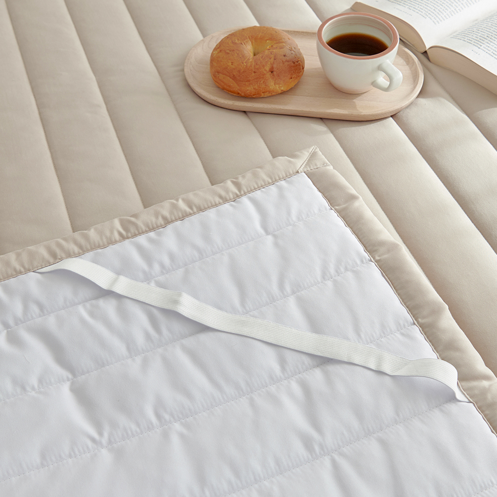 라몬떼 스테이 고정밴드 침대 패드 베이지, SS(슈퍼싱글)