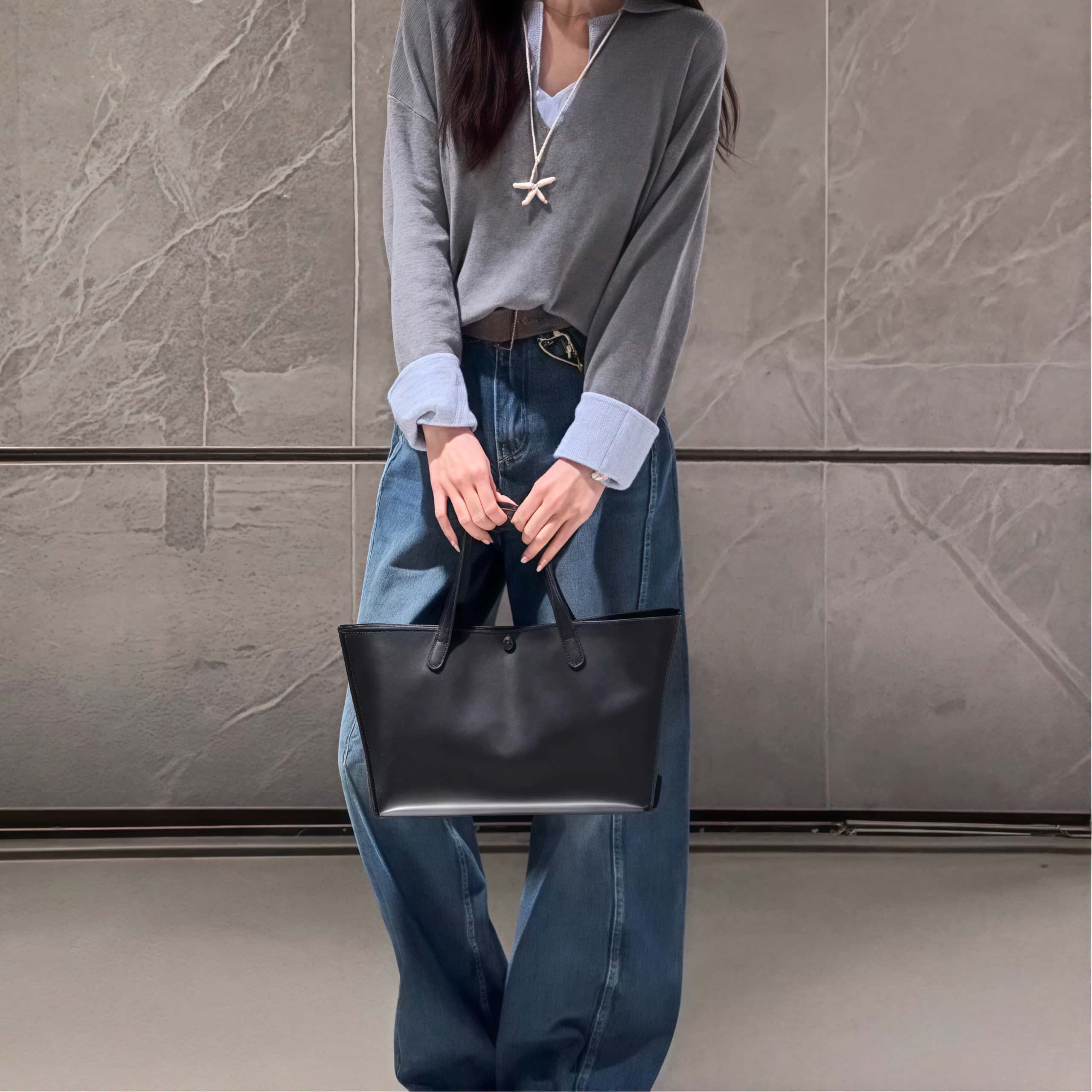 봄여름 여성청바지 루즈핏 하이웨스트 일자 데님팬츠