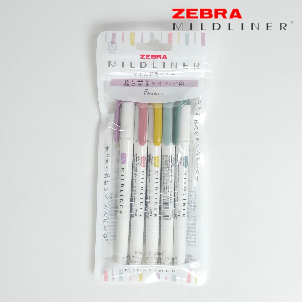 ZEBRA 제브라 마일드라이너 소프트 라이너형광펜 20가지 - 상세 이미지 4
