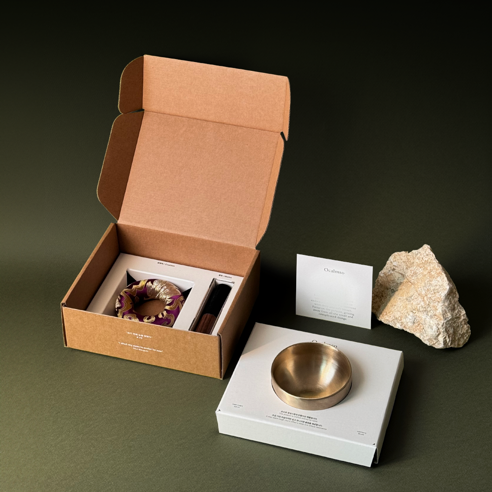 오감소 프리미엄 싱잉볼 명상종 불교 굿즈 소형 제품 이미지