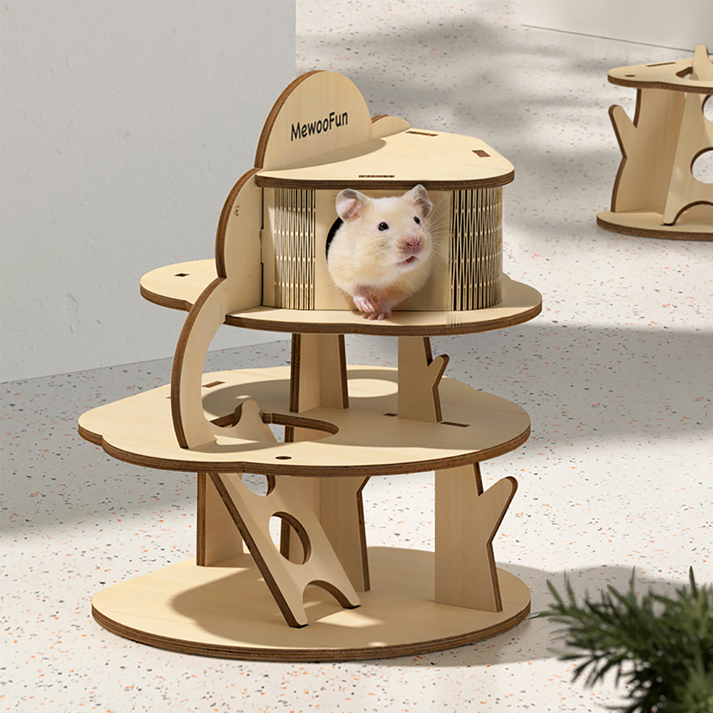 [감성 끝판왕] 햄스터 집 케이지 카페 숨숨집 은신처 꾸미기