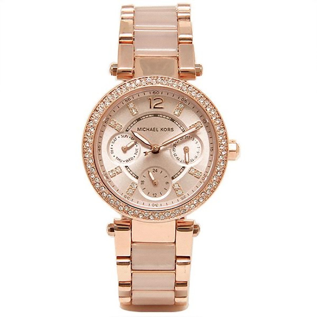 마이클코어스 MichaelKors 쿼츠 파커 여성 미니 손목 시계 MK6110 이미지 6