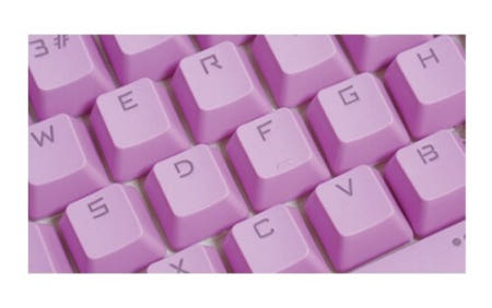 무영테크 ROOKY PBT DoubleShot 104 KeyCap(DeepPink)