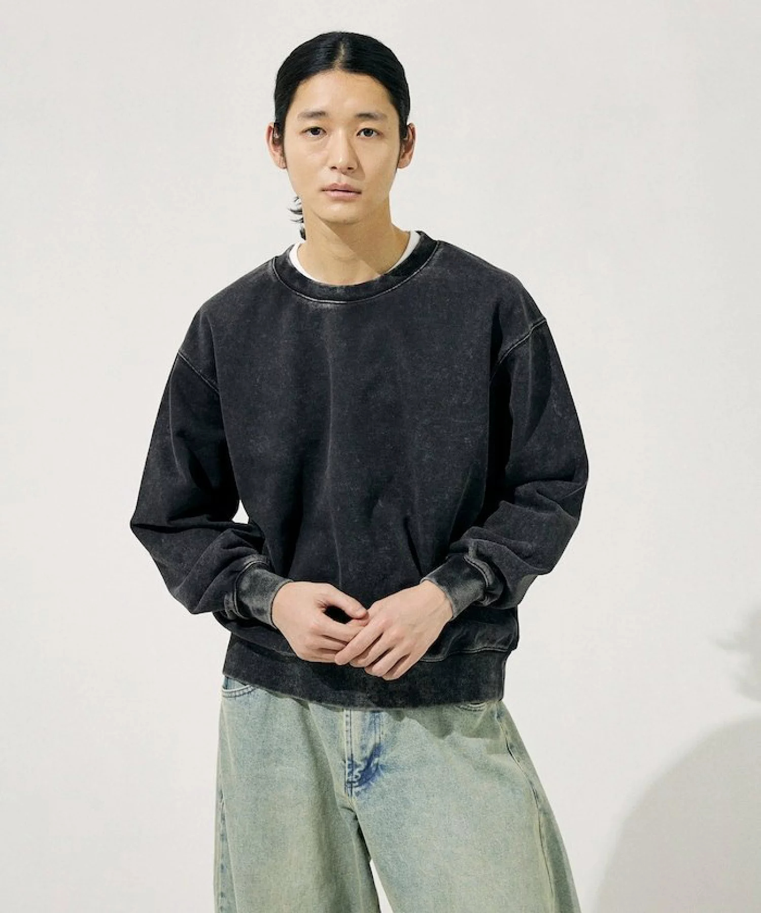 프릭스스토어 FREAKS STORE 13온스 풀오버 남성 스웨트 티셔츠 맨투맨 4컬러 - 메인 이미지