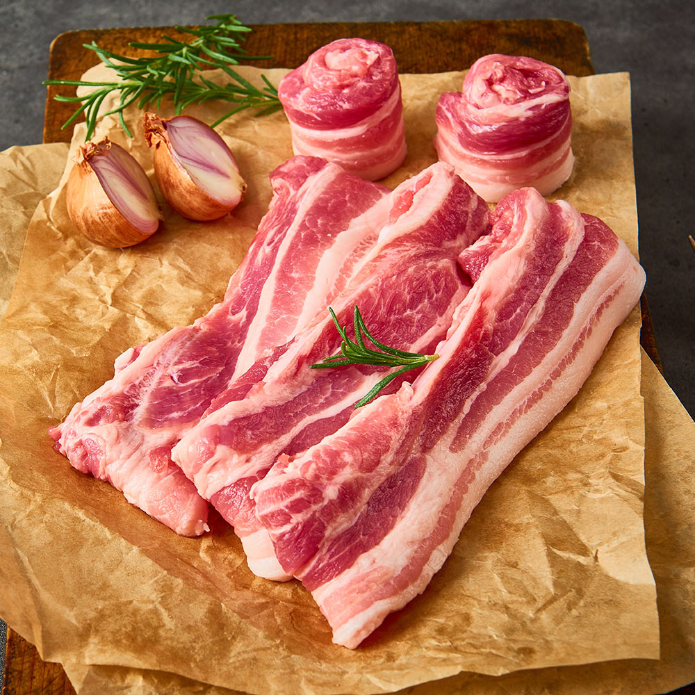 [파파네정육점] 수입산 삼겹살 냉동 수입 냉삼 냉동삼겹 500g, 1개