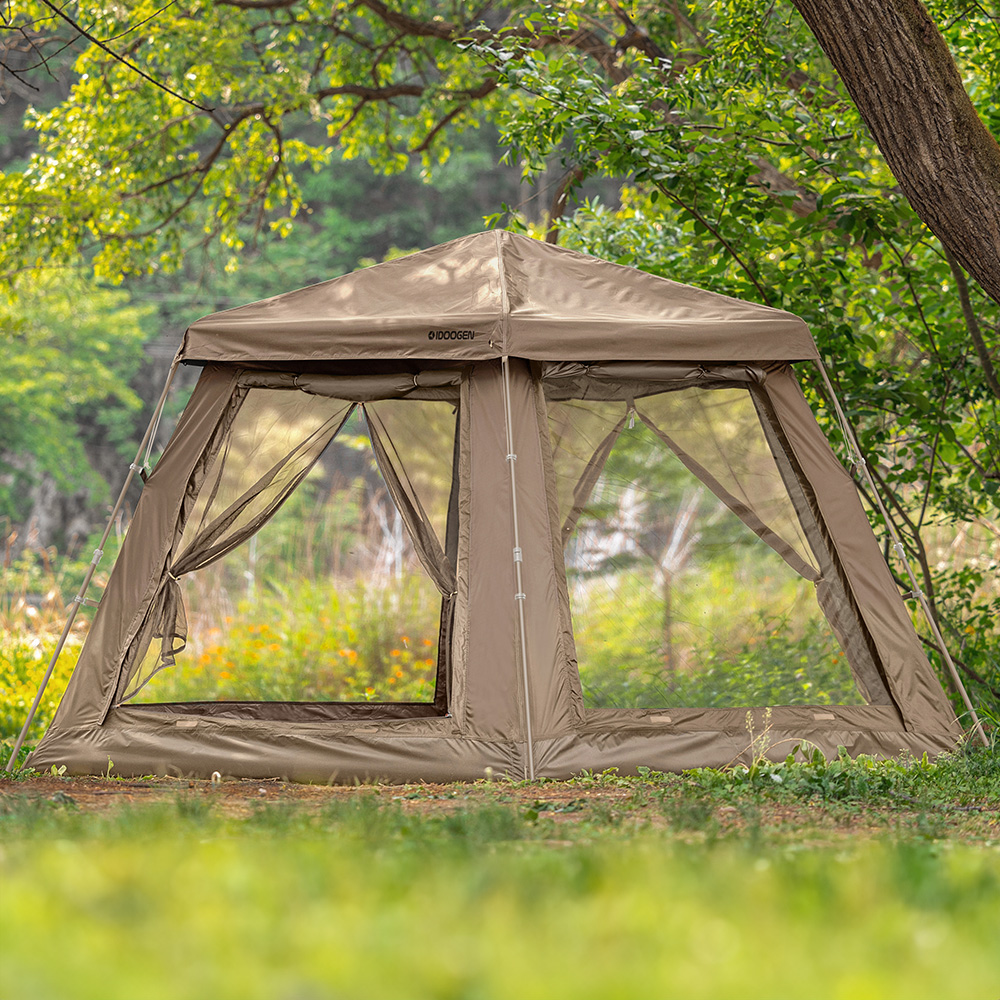 패스트캠프 오토4 울트라 와이드 원터치 텐트 자동 돔 그늘막 탄