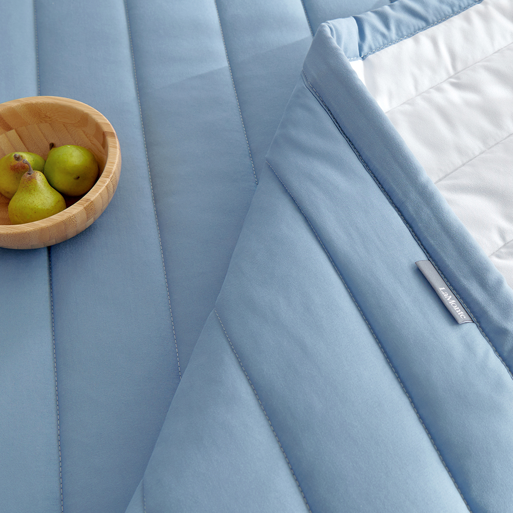 라몬떼 스테이 고정밴드 침대 패드 파스텔 네이비, SS(슈퍼싱글)