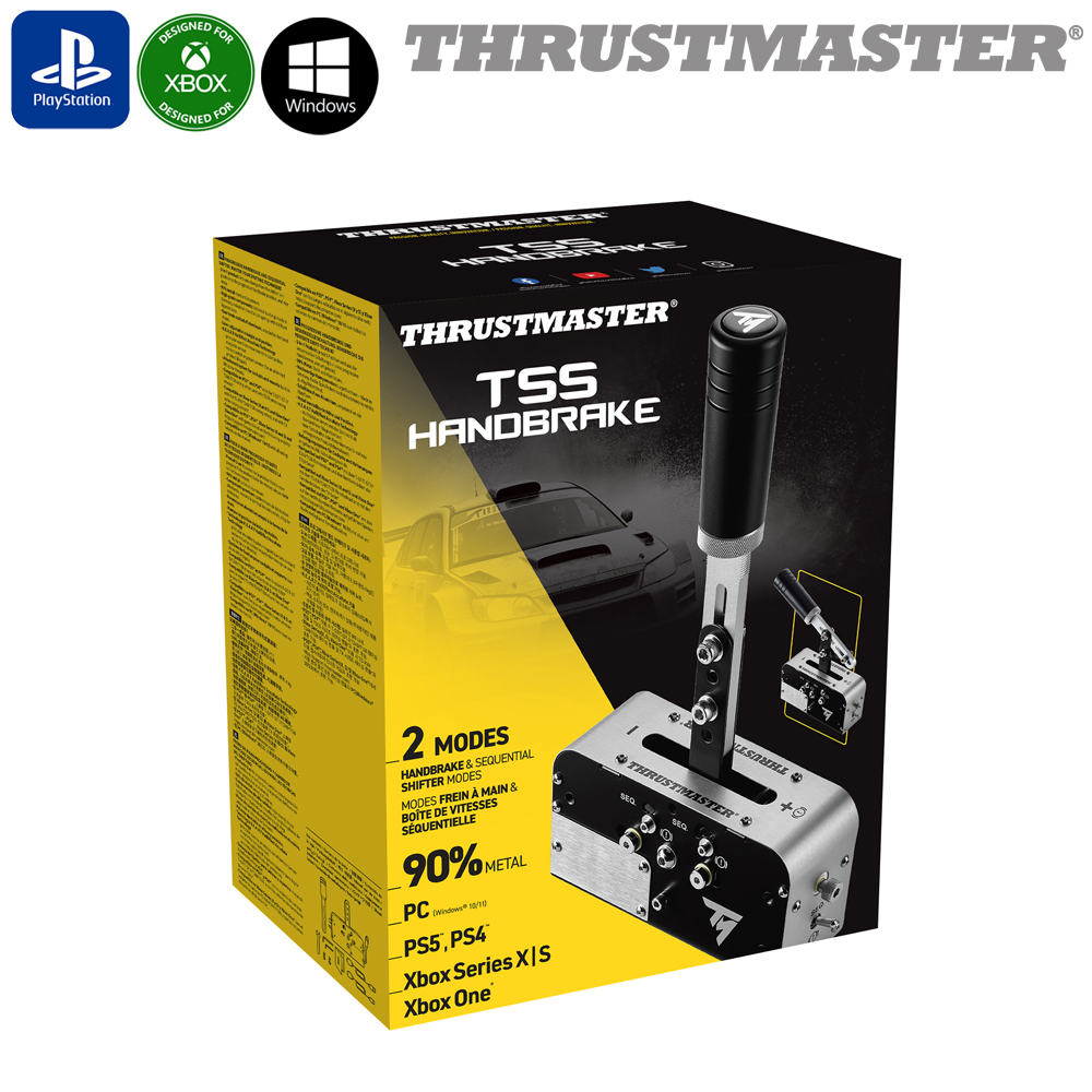 트러스트마스터 TSS PLUS HANDBRAKE 핸드브레이크 (PS4,XBOXone,PC) 레이싱 게임 장비 - 상세 이미지 4
