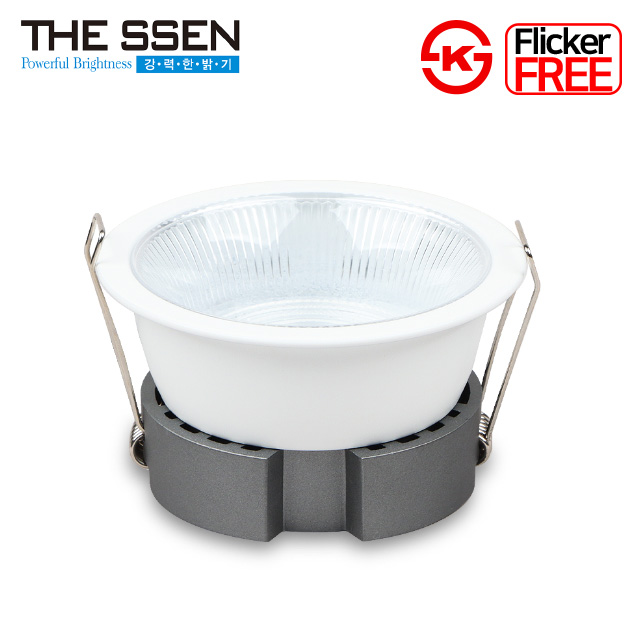 더쎈 LED 다운라이트 에코 델라 10cm(4인치) COB 12W 플리커프리 매립등 - 상세 이미지 3