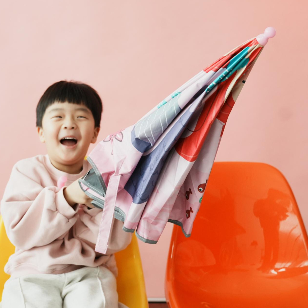 플루비아 어린이 안전 우산 아기 유아 아동 키즈 우산 이미지 7