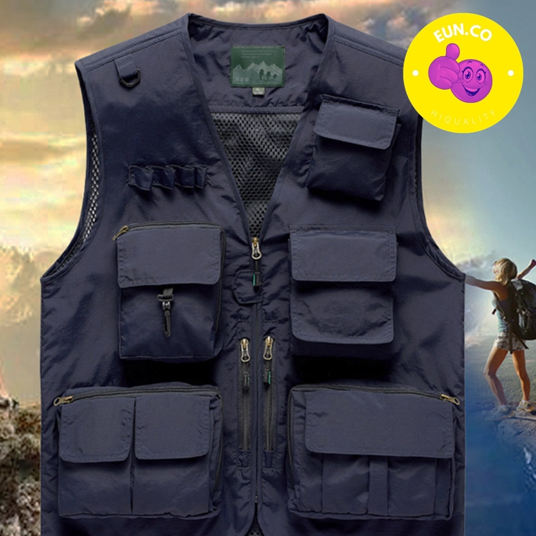 노가다 작업복 주머니 조끼 아웃도어 등산조끼 캠핑의류