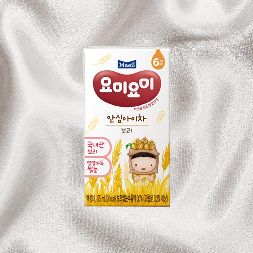 매일유업유아음료 요미요미유아음료 안심아이차 보리 영양가득 125ml 24개 : 오더퀄리티