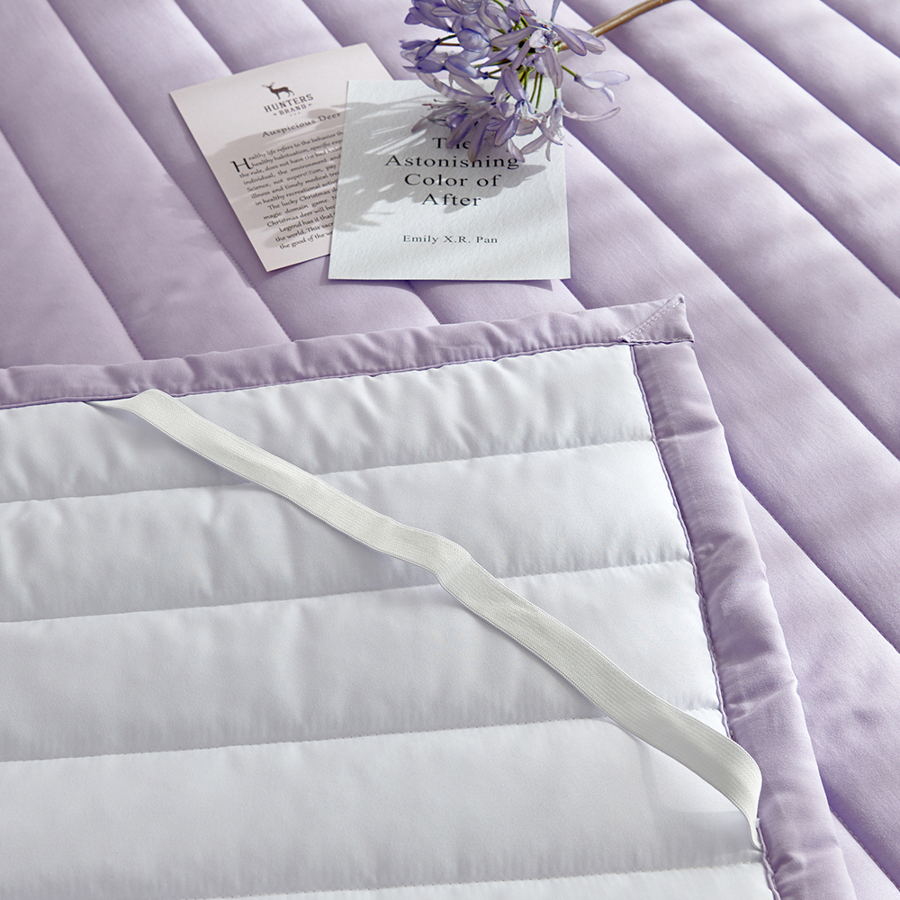 라몬떼 스테이 고정밴드 침대 패드 라벤더, SS(슈퍼싱글)