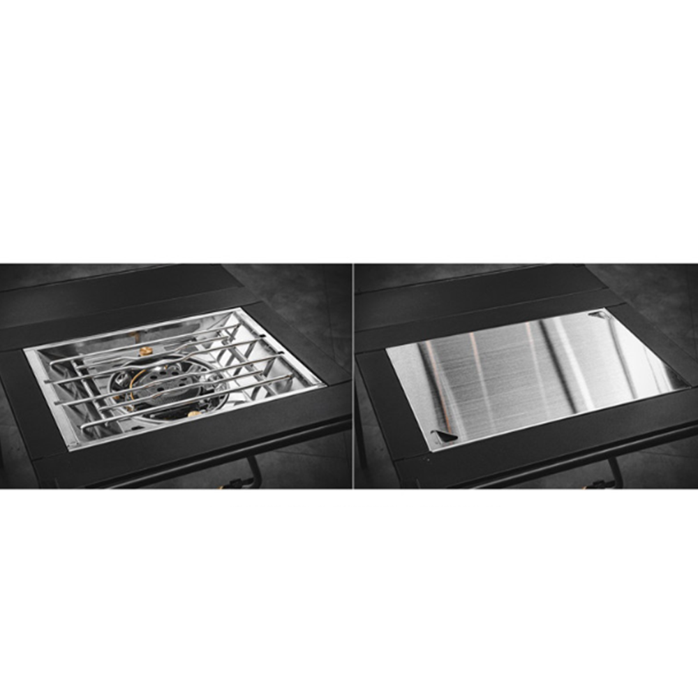 NIP 파워 플랫버너 전용 탑 플레이트 Ve r02 IN 캠핑 플랫 버너 상판