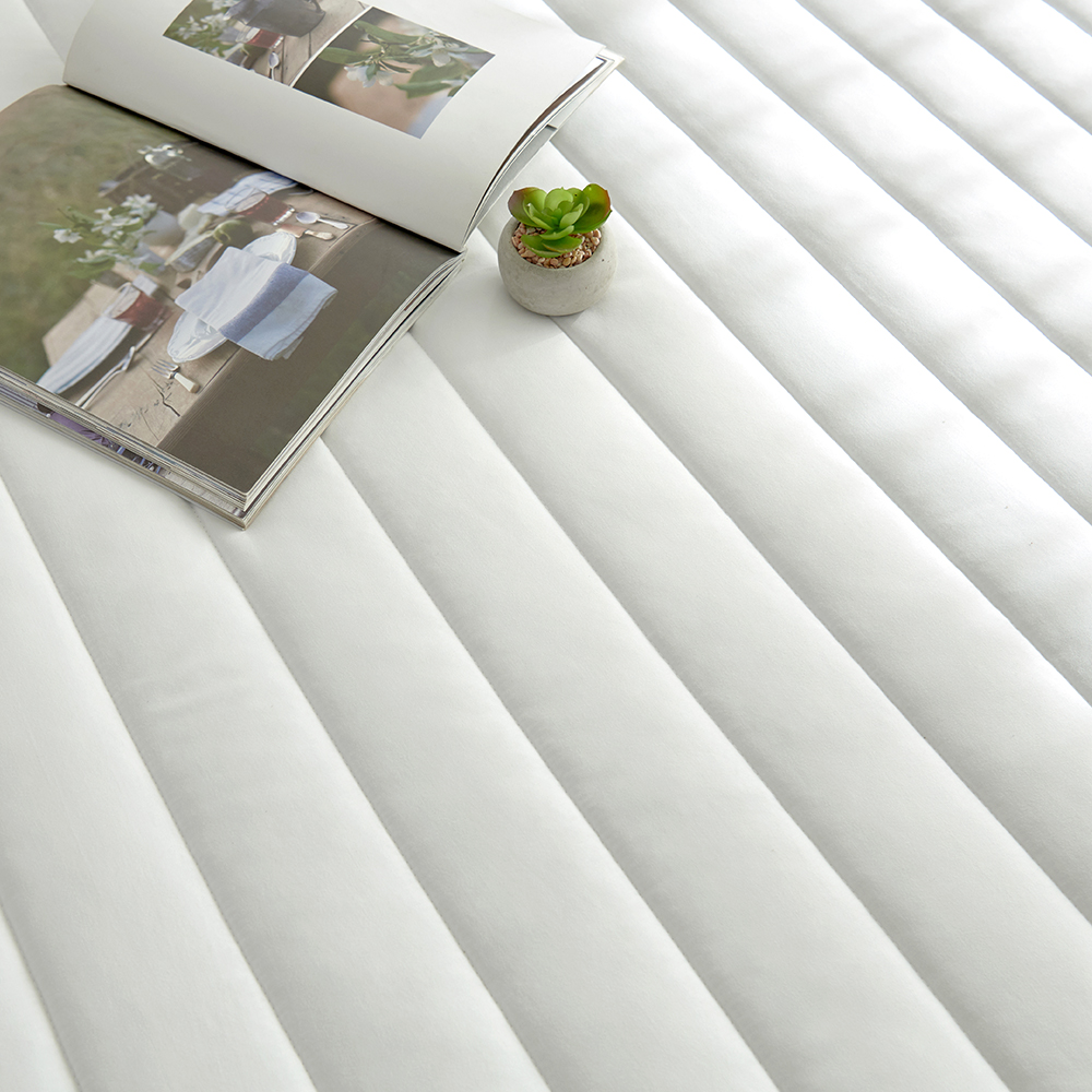 라몬떼 스테이 고정밴드 침대 패드 화이트, Q(퀸)
