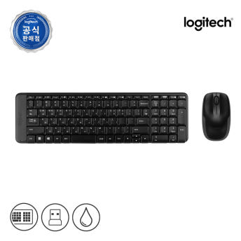 [N배송] 로지텍코리아 공식 MK220 콤보 무선 키보드 마우스 세트 - 상세 이미지 2