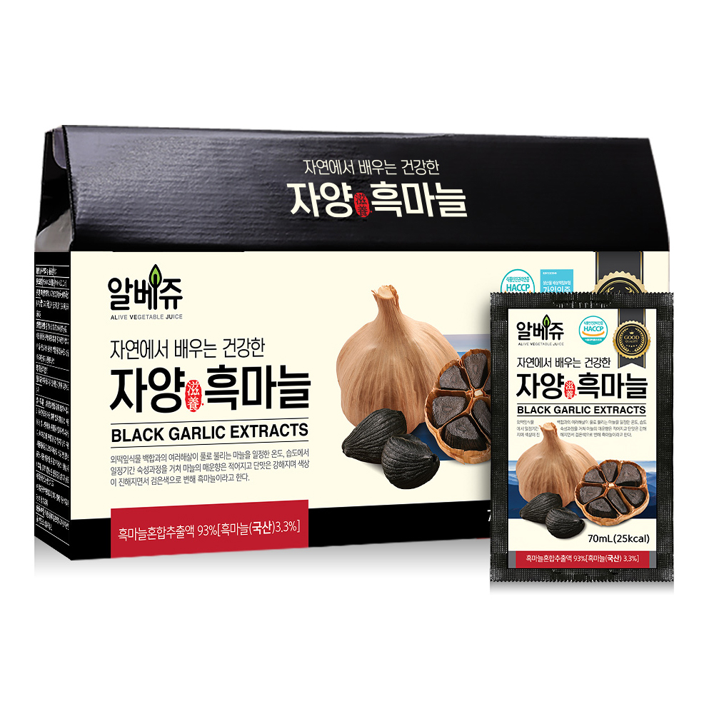 닥터포이 알베쥬 의성 자양 흑마늘 즙 진액 액기스 70ml x 30포