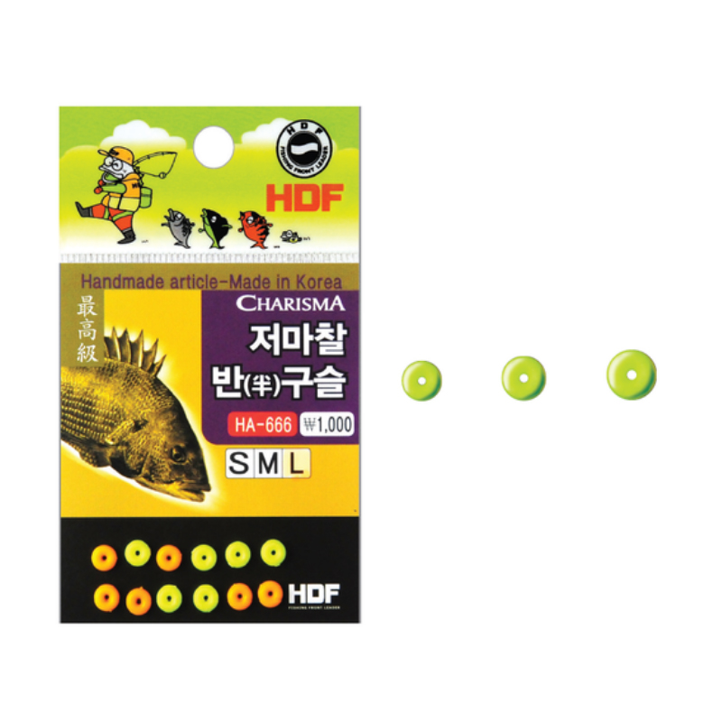 해동 원줄손상제로 쿠션완충기능 카리스마 저마찰 반 구슬 HA-666 - 상품 이미지