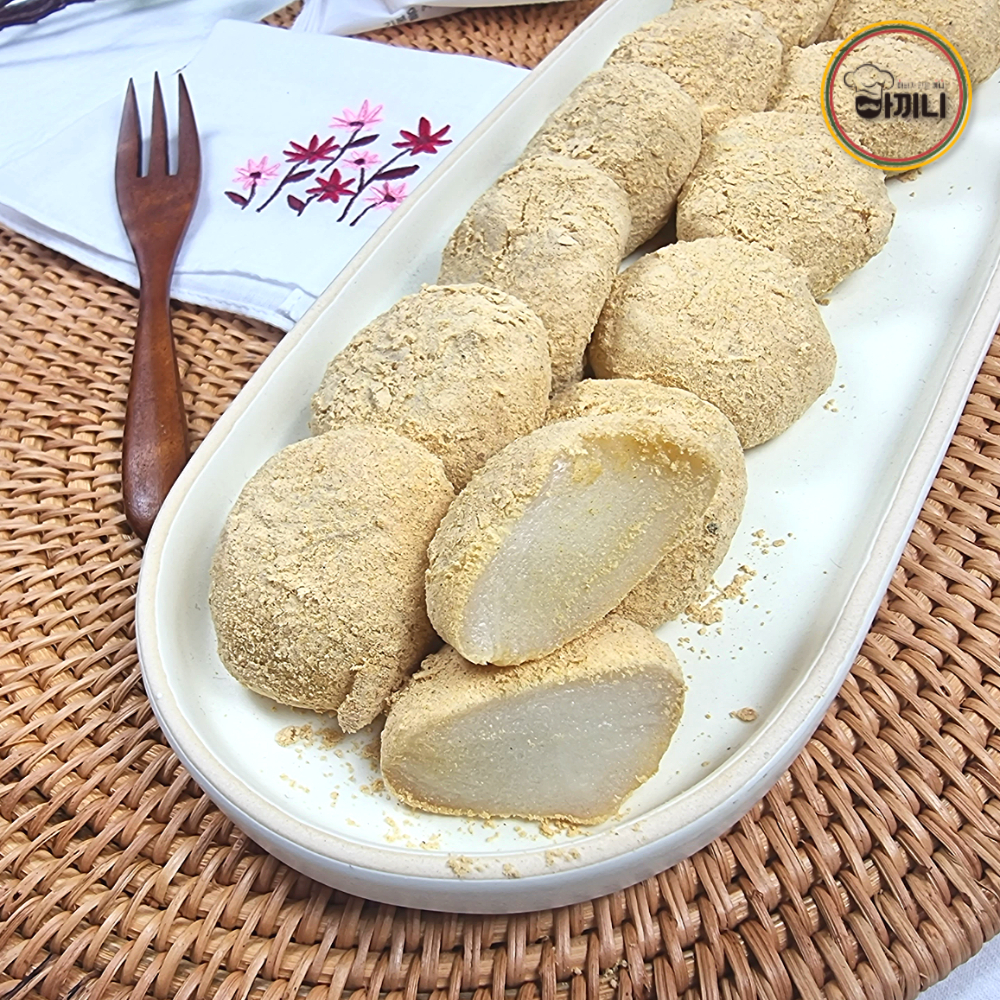 아끼니 우리 찹쌀로 만든 콩쑥개떡 800g - 상세 이미지 4