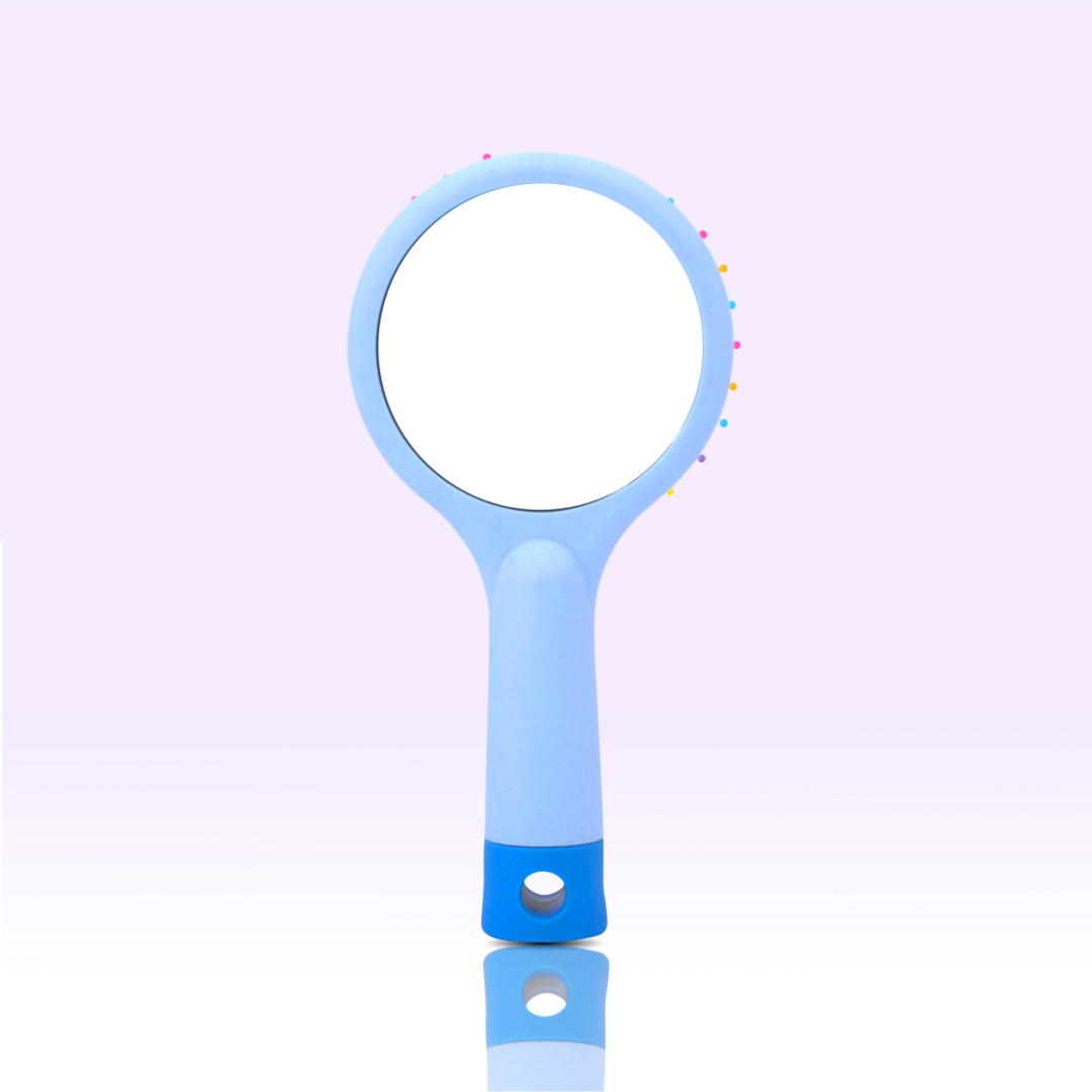 [아이캔디] 레인보우 볼륨 S 헤어브러쉬 미디엄 1EA (스카이블루) - 상세 이미지 4