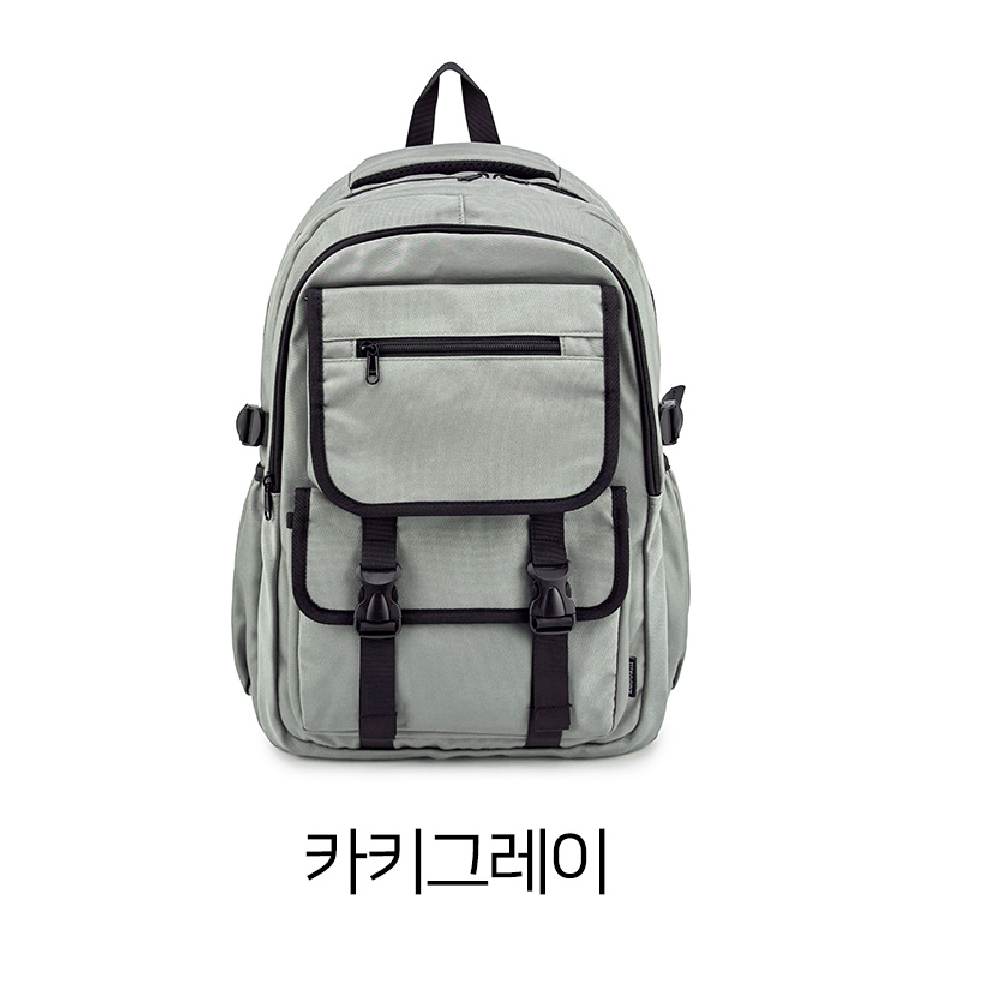 중 고등학생 남학생 여학생 백팩 여중생 여고생 책가방 대학생 엄마 외출 여행 앞포켓 백팩 - 상세 이미지 4
