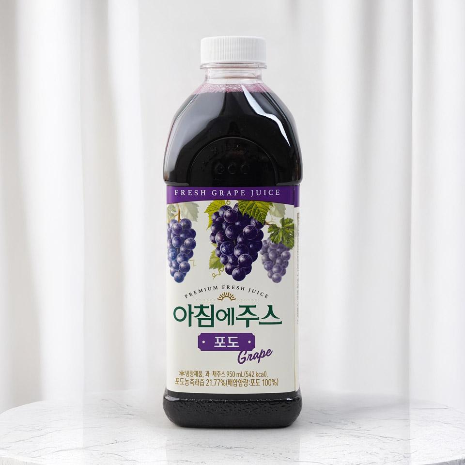 메가마트 서울우유 아침에주스 포도 950ml