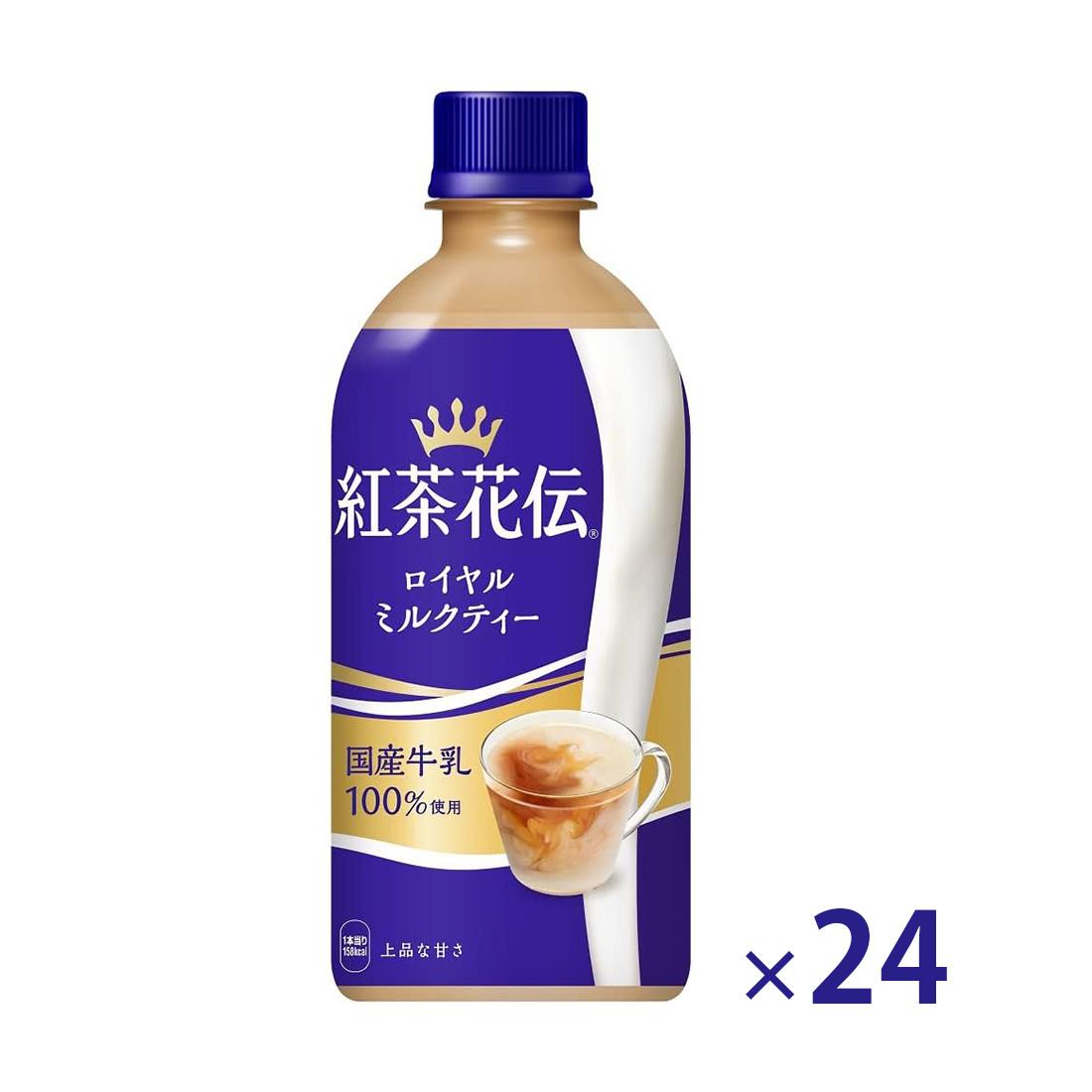 홍차화전 로얄밀크티 밀크티 440ml 24개세트