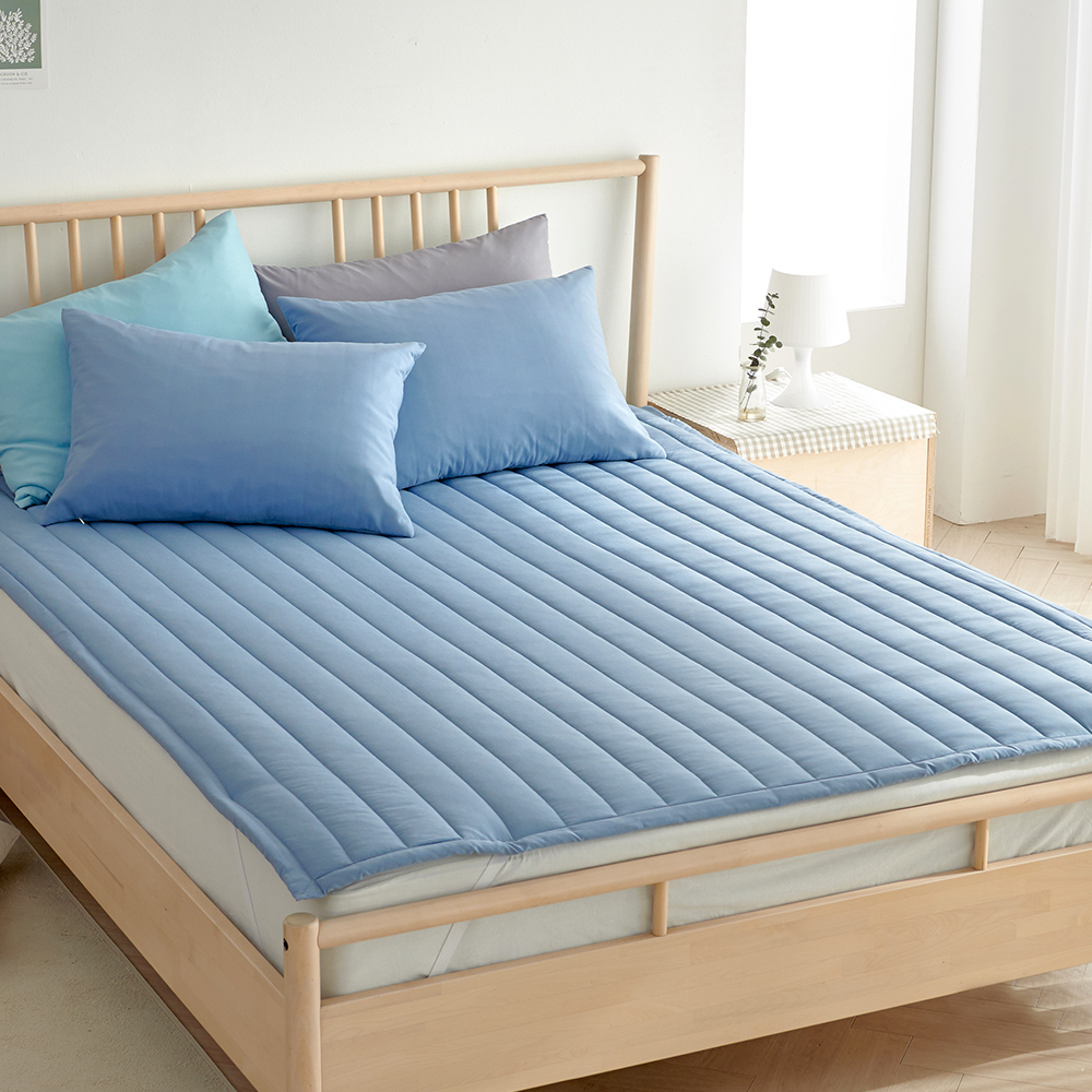 라몬떼 스테이 고정밴드 침대 패드 파스텔 네이비, SS(슈퍼싱글)