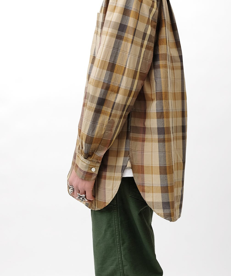 [국내배송] 엔지니어드가먼츠 19세기 BD 셔츠 - Madras Plaid QT007 이미지 7