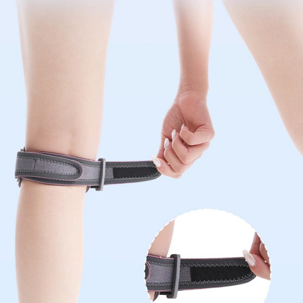 한줄무릎보호대 슬개건아대 러닝 마라톤 레스링 탁구 풋살 - 상세 이미지 4