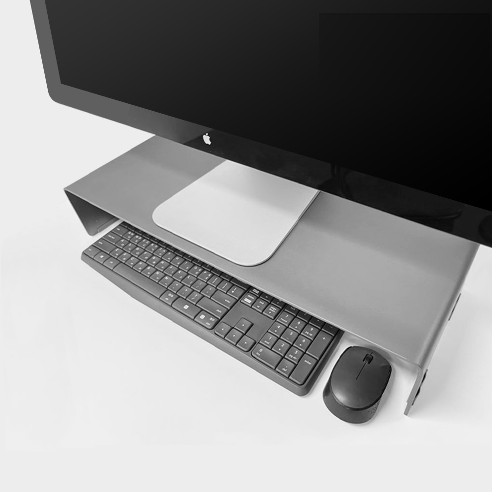 일렉싱크 알루미늄 높은 아이맥 모니터 받침대 470mm, 스페이스그레이 - 상세 이미지 3